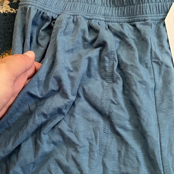 Universal Standard Moonlight Blue Lounge Shorts Women’s Size 4XS 00/0 Loungewear - Picture 5 of 7